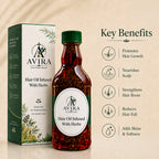 AVIRA Herbal Infusion Combo (Avira Hair Oil + Avira Herbal Hair Mix)